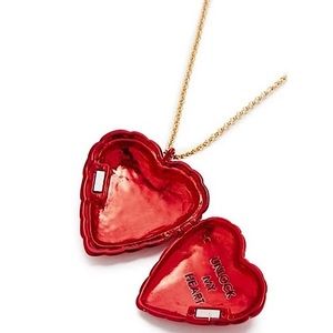 ✨ S O L D ✨ Kate Spade “Unlock My Heart” Balloon Locket Necklace
